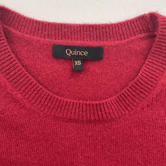 Quince Women’s Cashmere Sweater Crewneck Size XS - Picture 5 of 8
